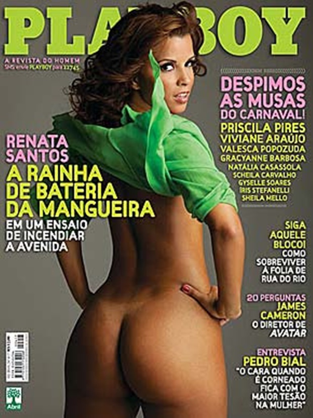 Playboy Fevereiro De 2010 Renata Santos