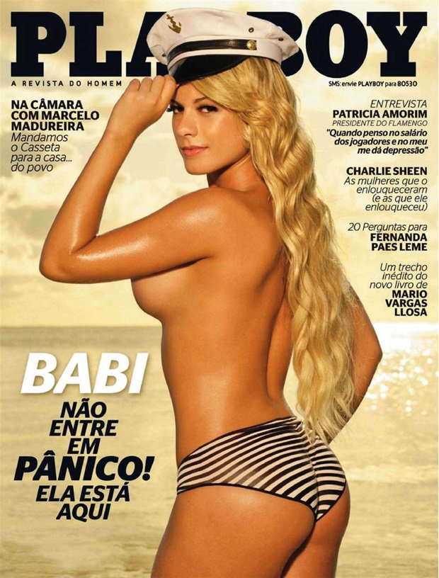 Playboy Abril De 2011 Babi Rossi