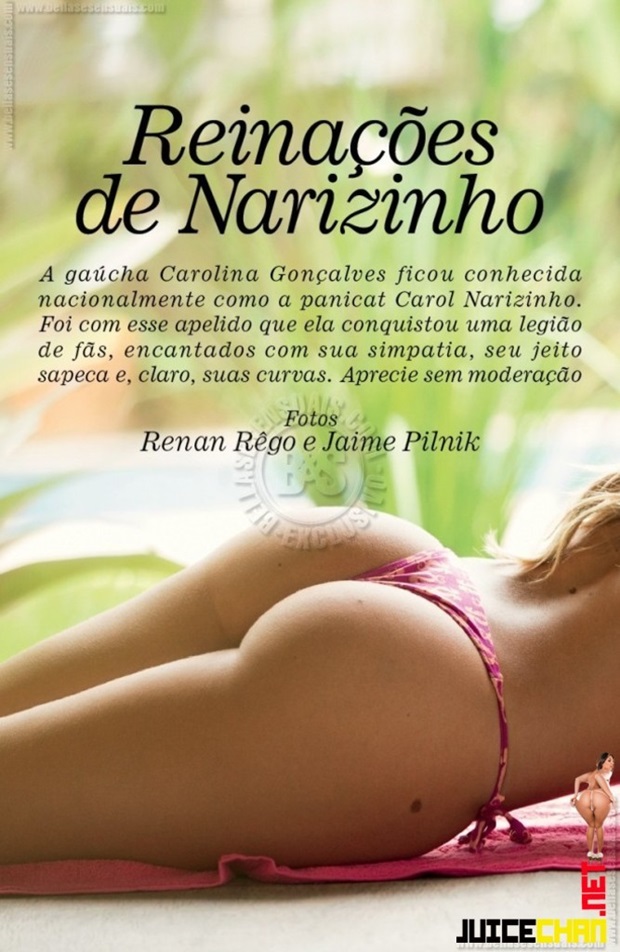 Playboy Março De 2013 Carol Narizinho