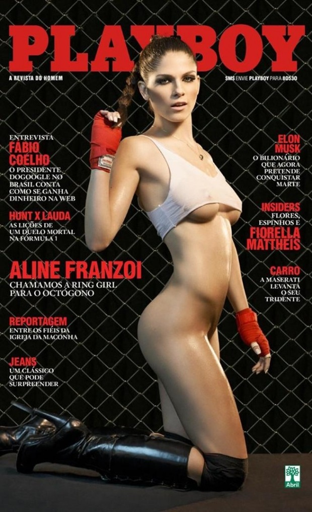 Playboy Setembro De 2013 Aline Franzoi