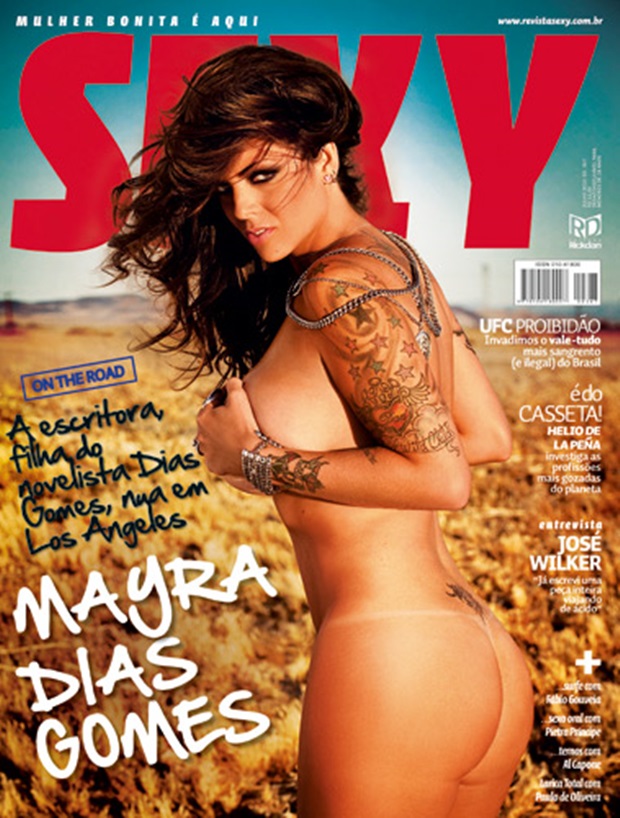 Revista Sexy De 2010 Mayra Dias Gomes